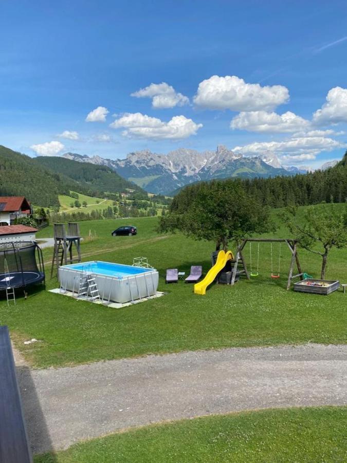 Ferienwohnung Reithgut Sankt Martin am Tennengebirge Exterior foto